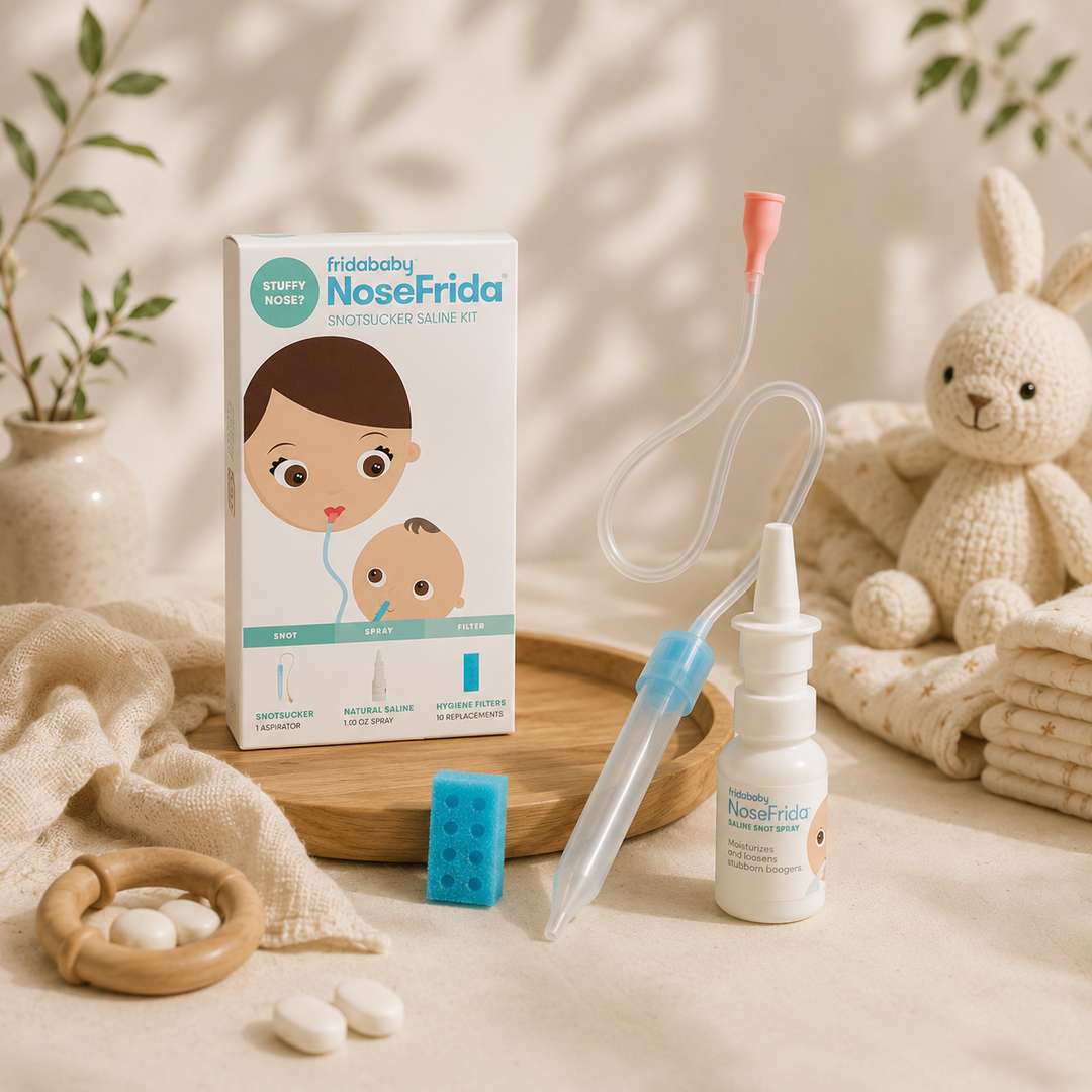Frida Baby NoseFrida Nasal Aspirator, NoseFrida + 4 Hygiene Filters — image 1 of 1