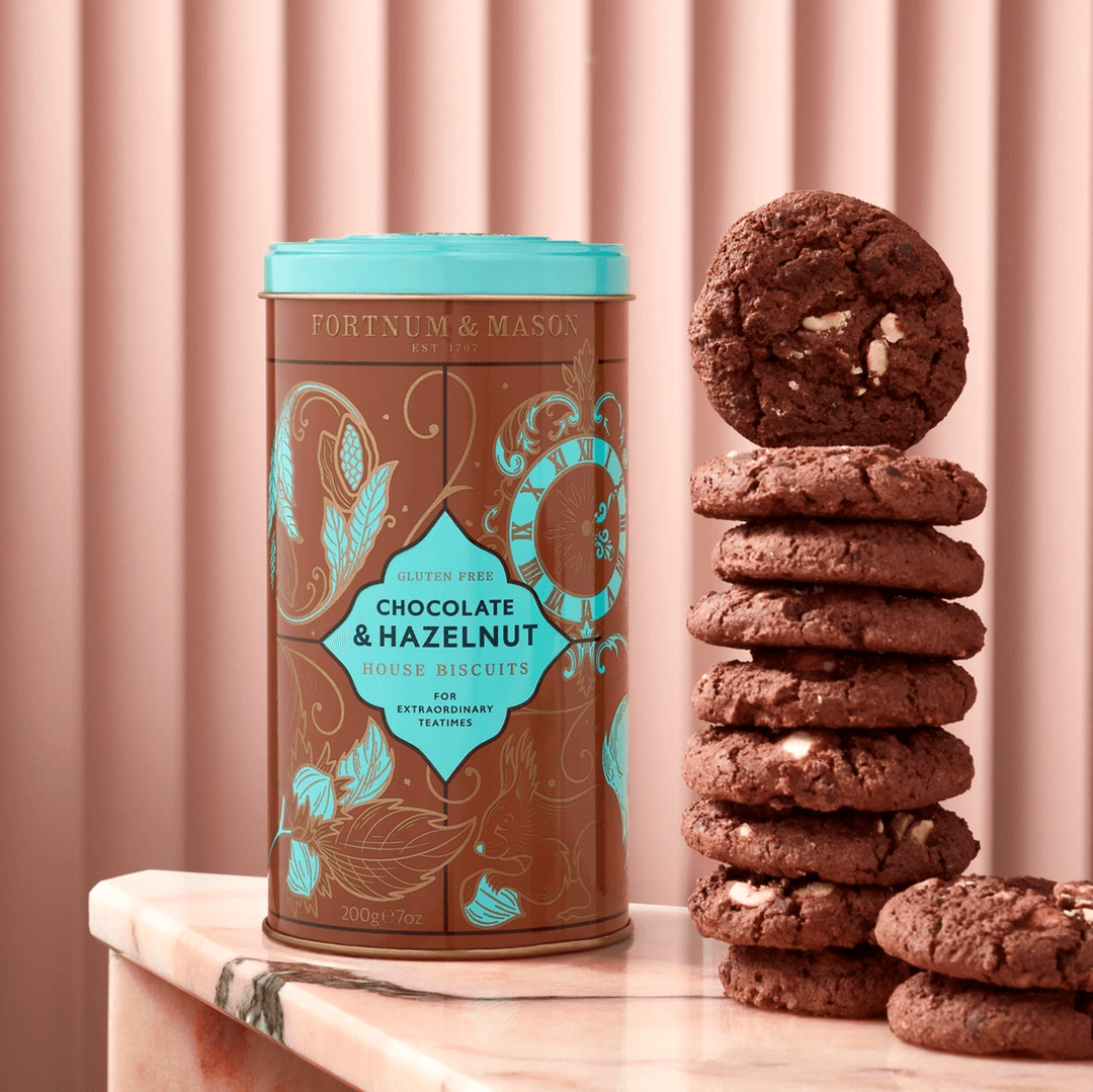 Fortnum & Mason - House Gluten Free & Vegan Chocolate Hazelnut Biscuits, 200g — image 1 of 3