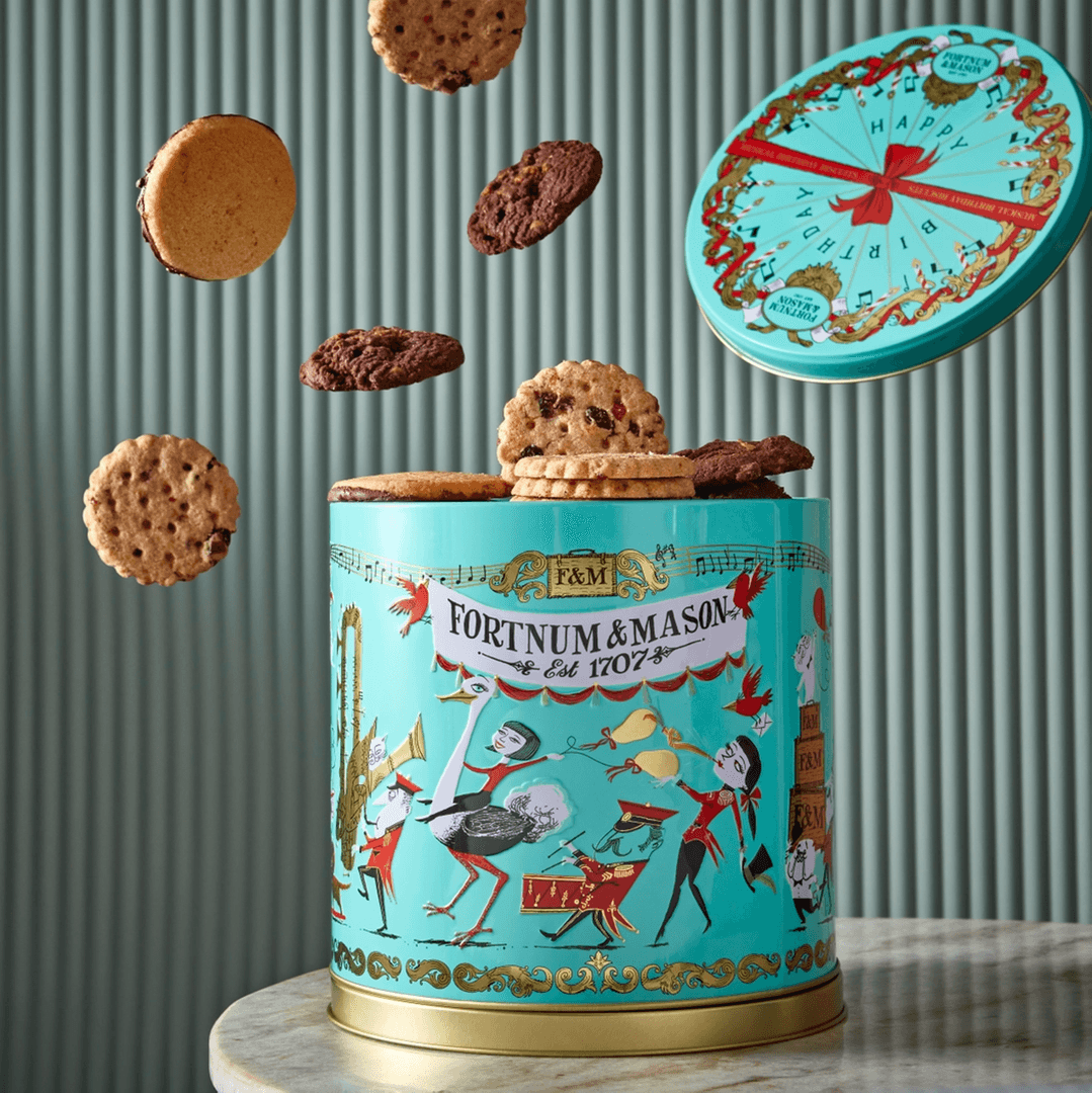 Fortnum & Mason - Musical Birthday Biscuit Tin, 475g — image 2 of 3