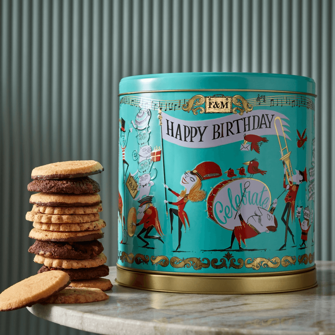 Fortnum & Mason - Musical Birthday Biscuit Tin, 475g — image 1 of 3