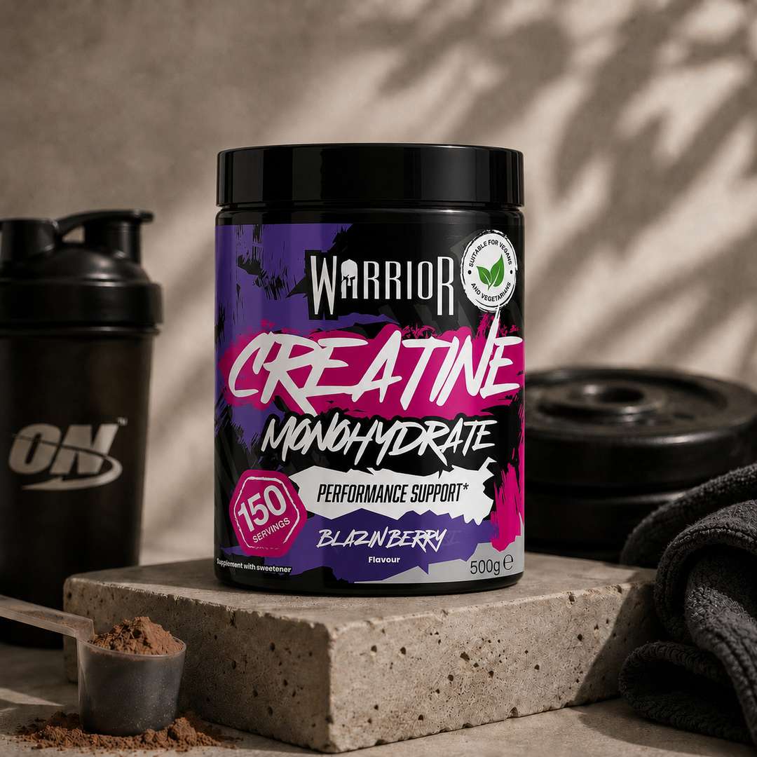Warrior Creatine Monohydrate Powder 500g Pure Micronised - Blazin Berry — image 1 of 1