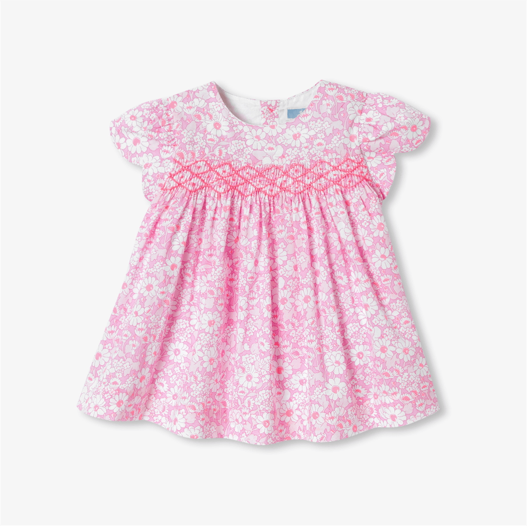 Jacadi Baby girl short-sleeved Liberty fabrics dress - multico — image 1 of 3
