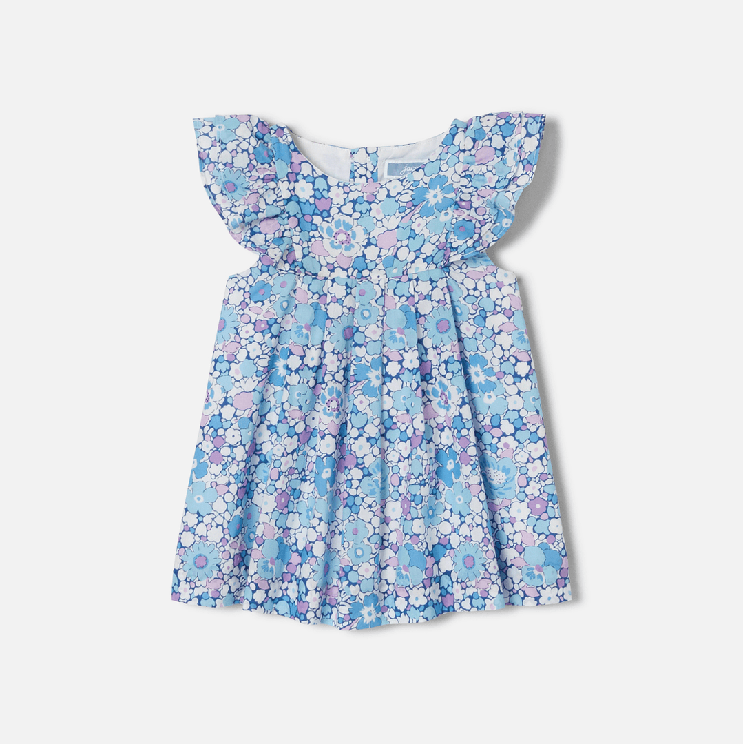 Jacadi Liberty Fabrics dress - bleu/multico — image 1 of 2