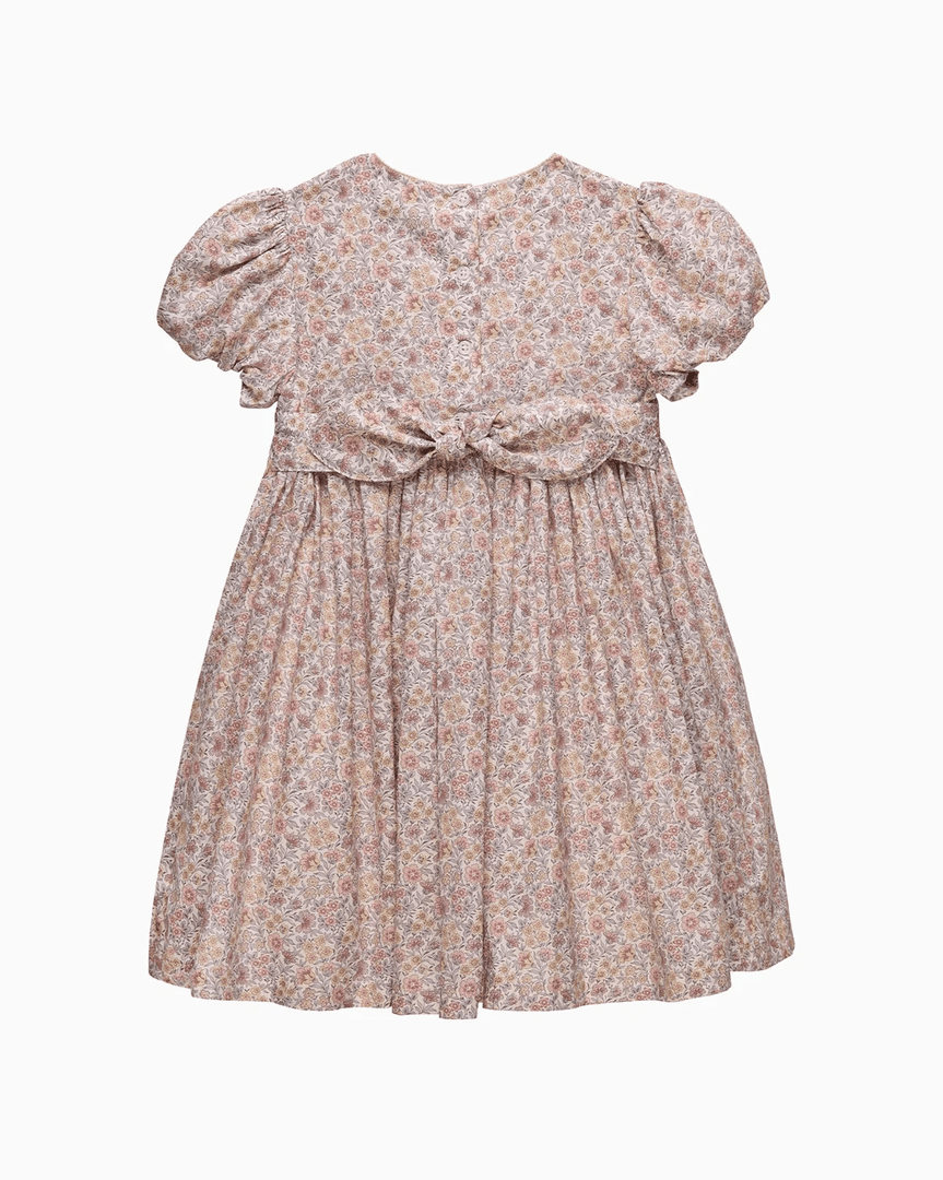 Trottters Carnation Floral Smocked Party Dress — image 2 of 2